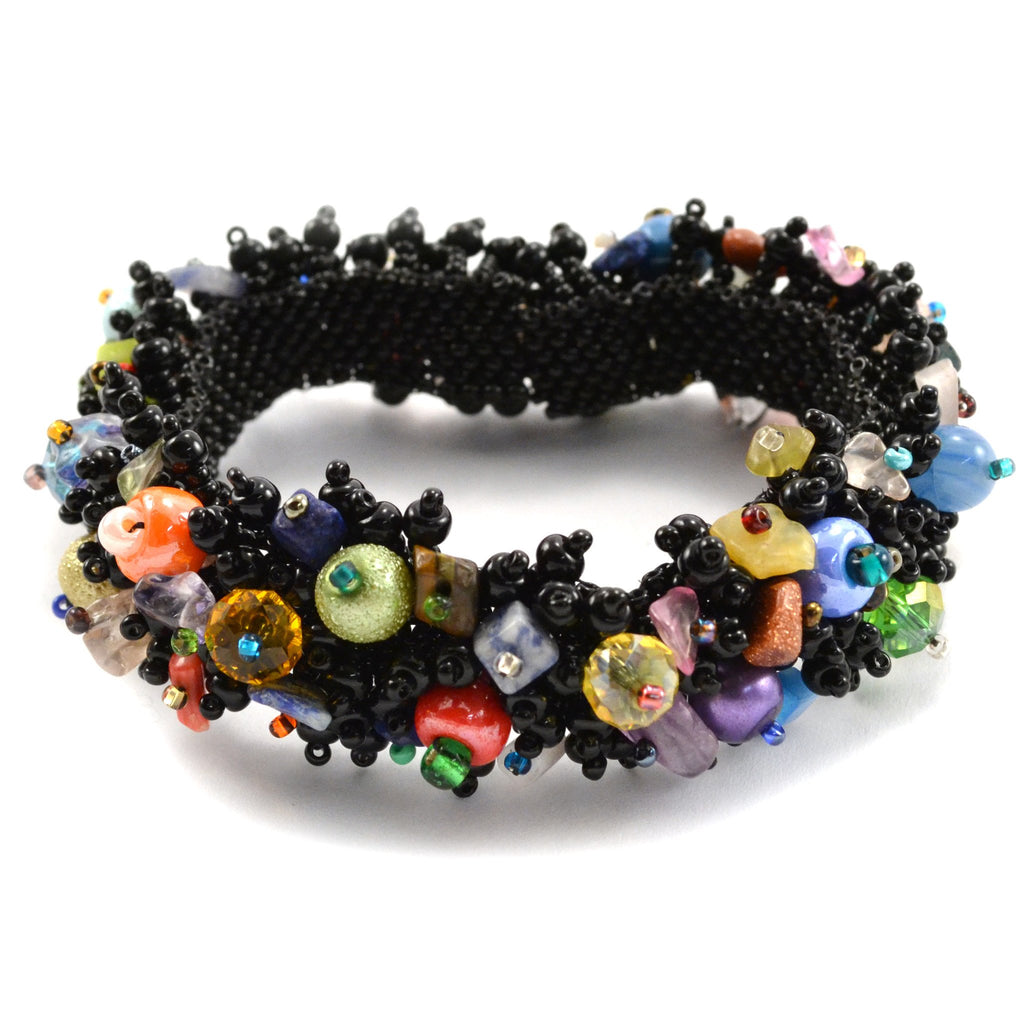 Magnetic Beach Ball Caterpillar - Starry Night