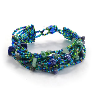 Beach Ball Bracelet - Ocean Blue