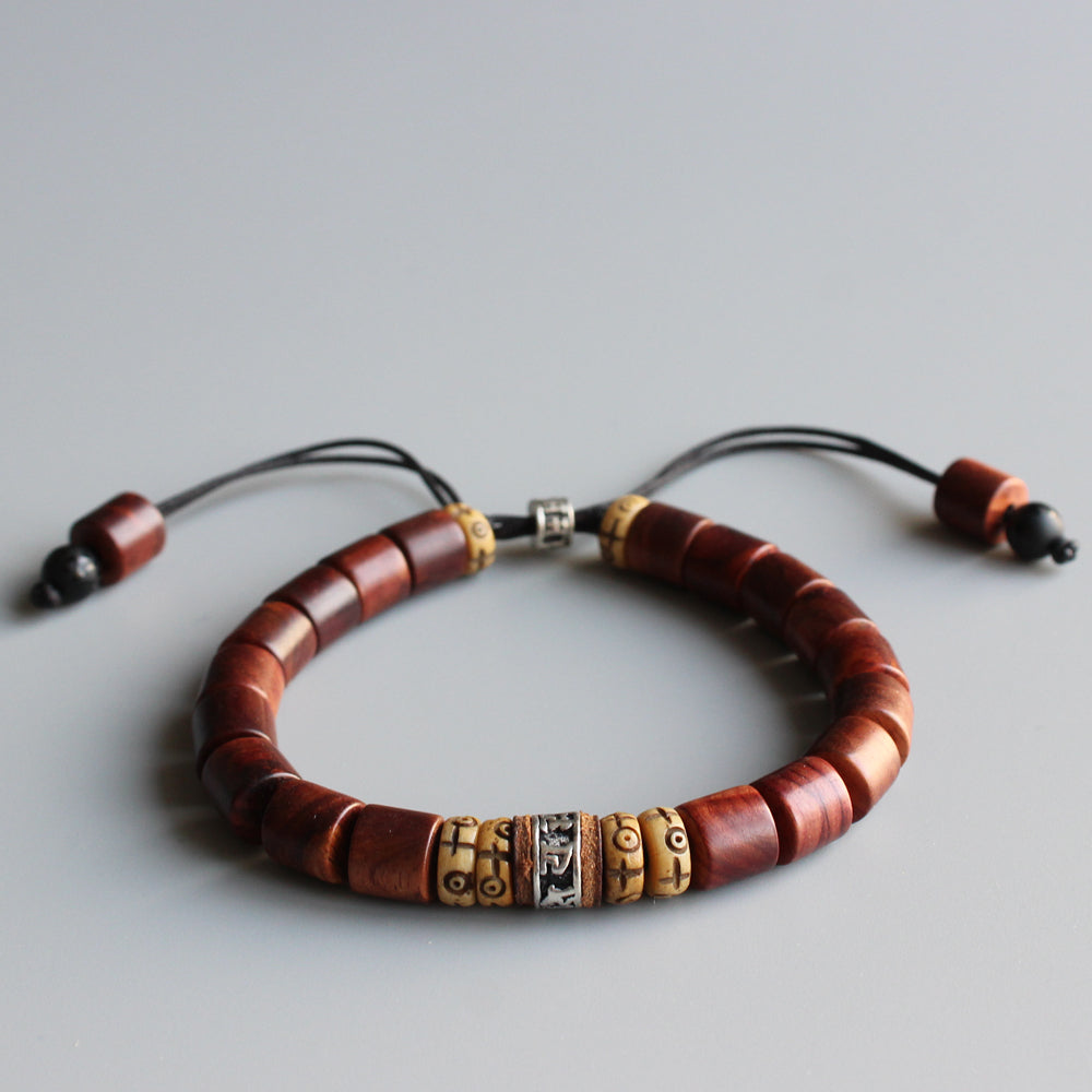 Natural Sanders Wood + Amulet
