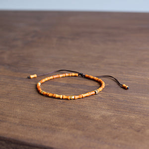 Natural Olive Nut Bracelet