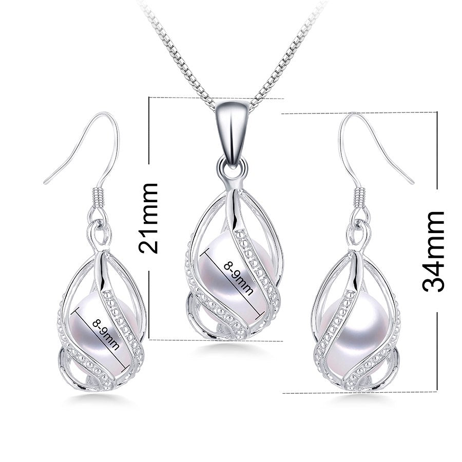 Genuine Freshwater Pearls - Set of 2