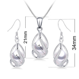 Genuine Freshwater Pearls - Set of 2