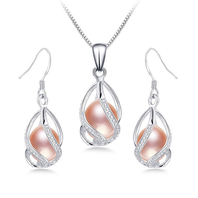 Genuine Freshwater Pearls - Set of 2