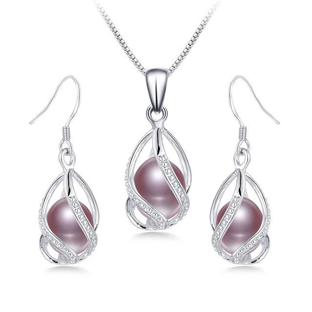 Genuine Freshwater Pearls - Set of 2
