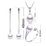 Genuine Freshwater Pearls - Set of 3