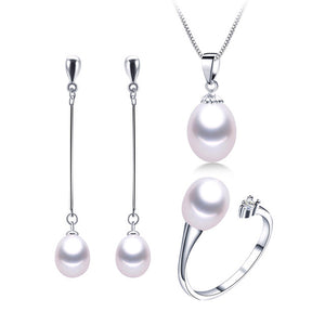 Genuine Freshwater Pearls - Set of 3
