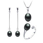 Genuine Freshwater Pearls - Set of 3