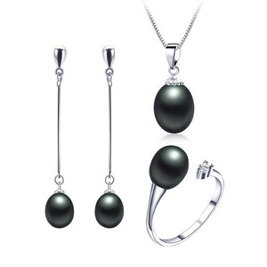 Genuine Freshwater Pearls - Set of 3