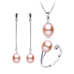 Genuine Freshwater Pearls - Set of 3
